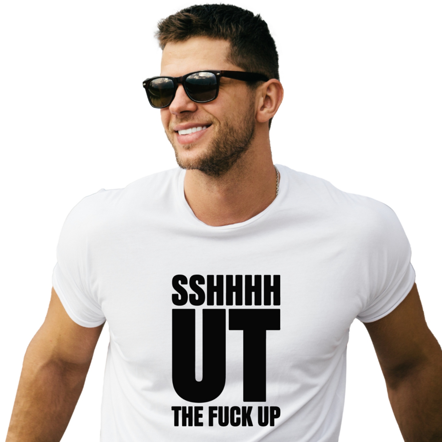SSHHHHUT THE F* UP Tee**