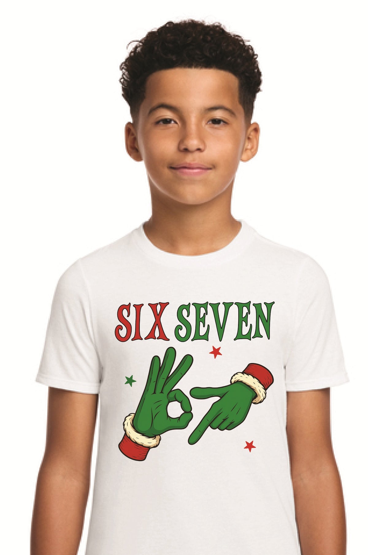 67 Christmas Green Hands