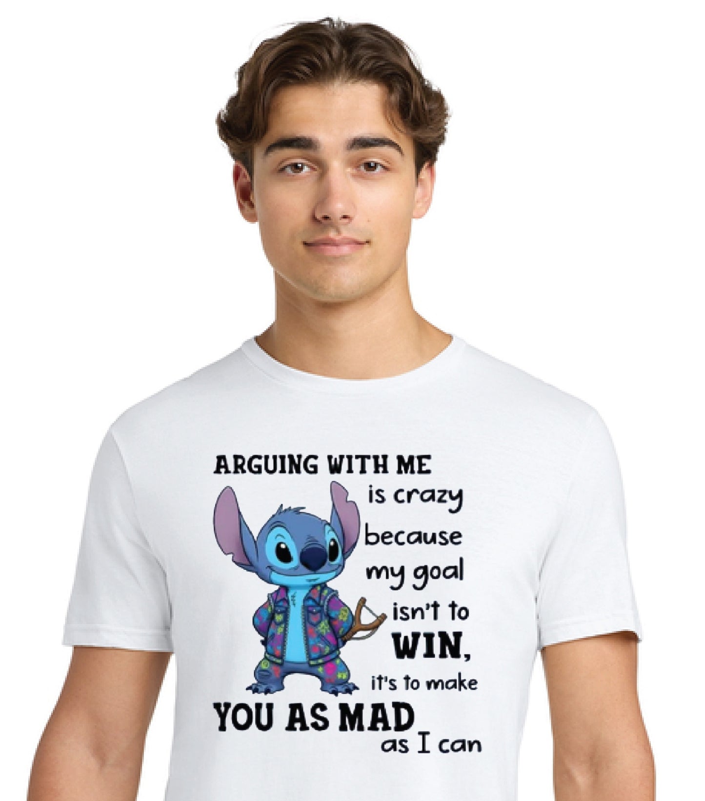 Arguing with me