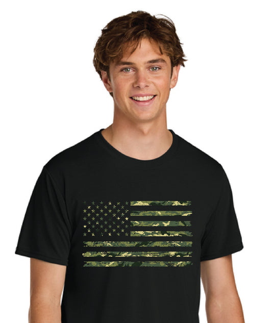 Military Camouflage Flag