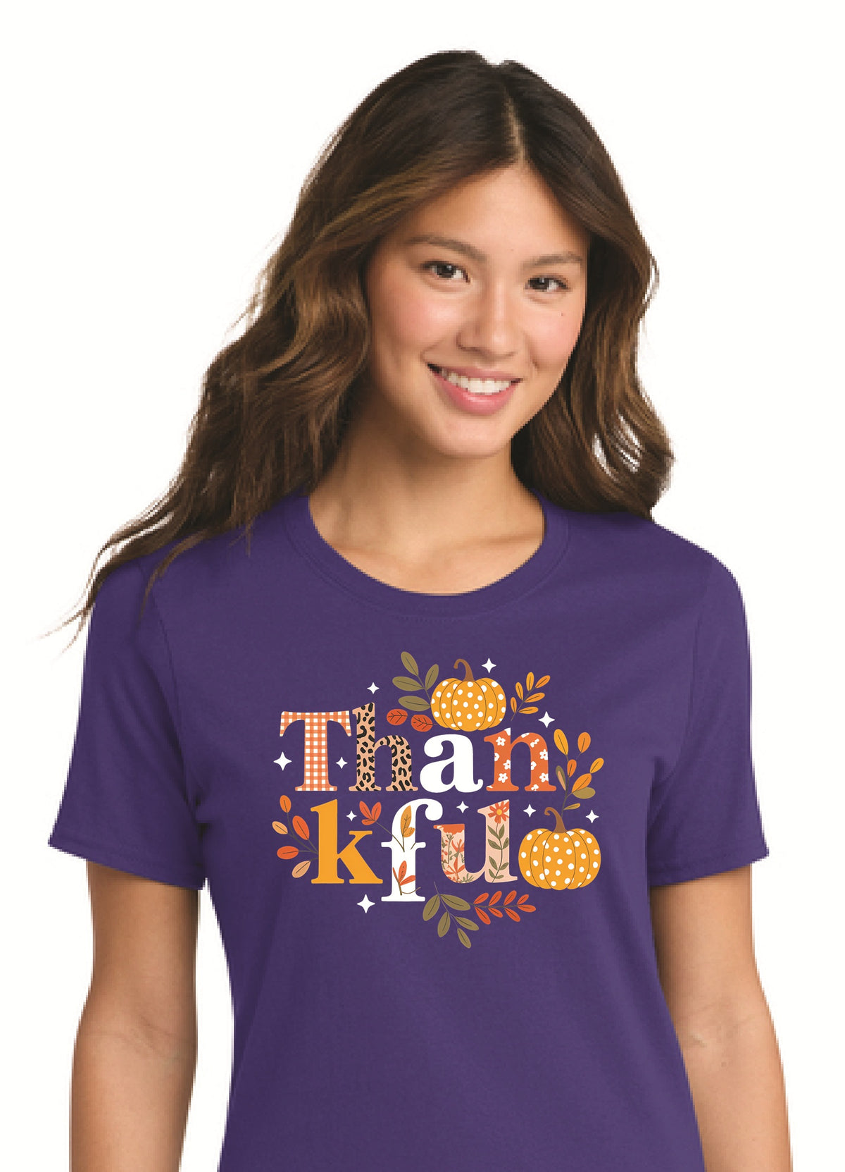 Thankful Fall Letters Pumpkins