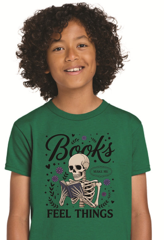 Books Make Me Fell Things-Scull