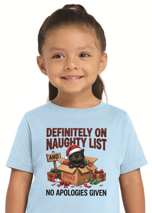Definitely on naughty list no apologies given-Cat