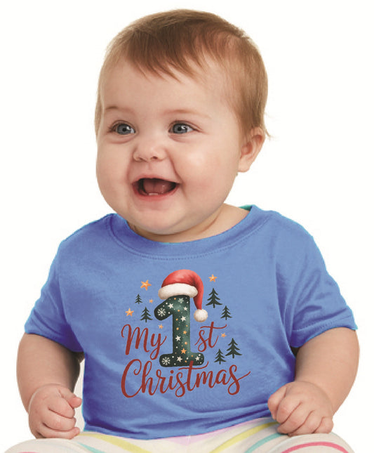 My 1st Christmas 1 Santa Hat