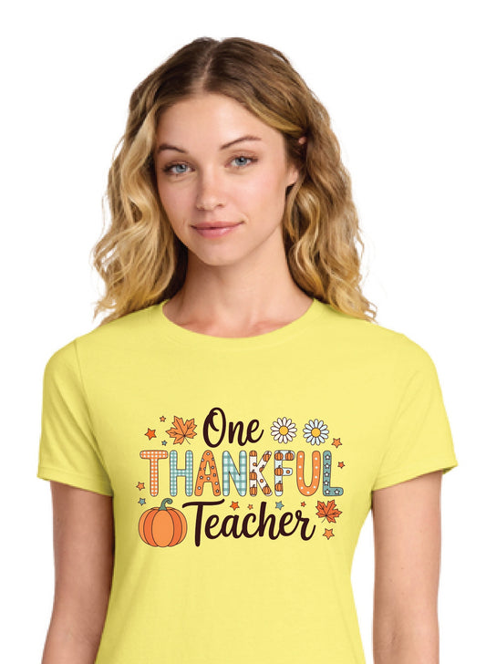 One Thankful Teacher