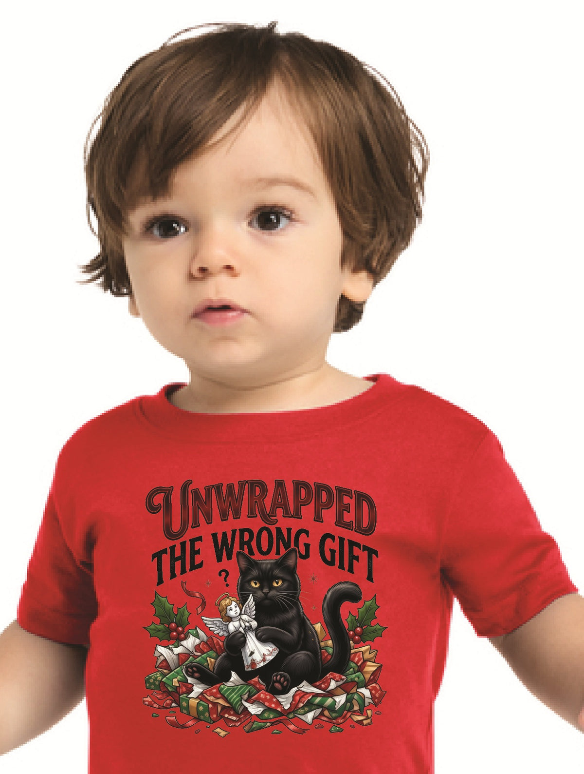 Unwrapped the Wrong Gift-Cat