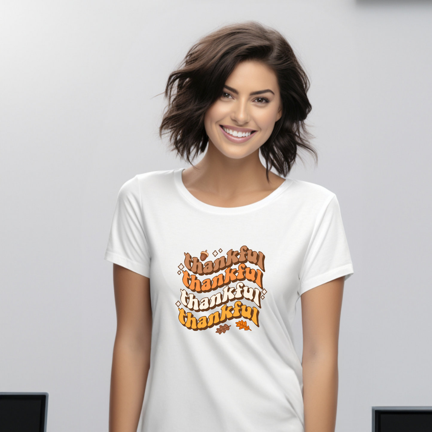 Thankful Thankful Thankful , Retro Fall Tee